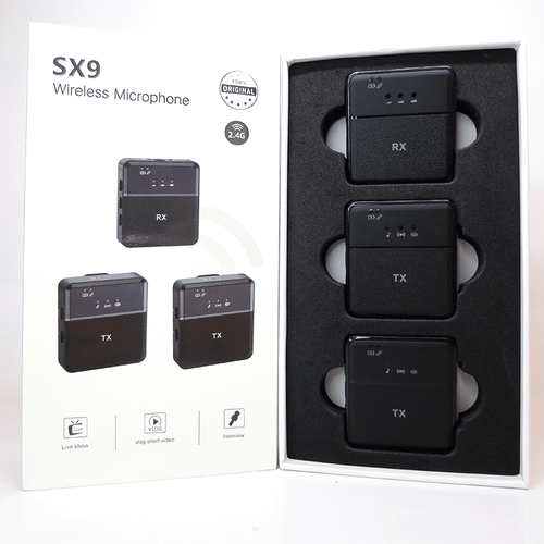 میکروفون بی سیم دو عددی مدل SX9