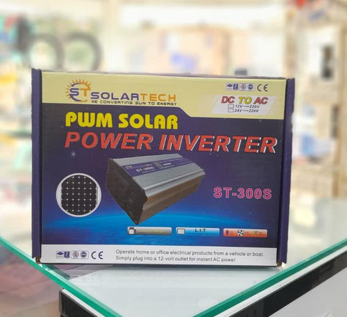 مبدل برق خودرو 300 وات 12 ولت سولار تک مدل ST-300S