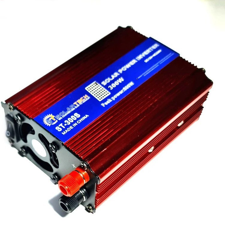 مبدل برق خودرو 300 وات 12 ولت سولار تک مدل ST-300S