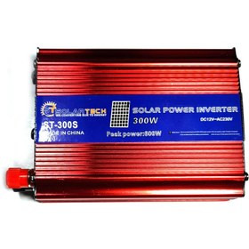 مبدل برق خودرو 300 وات 12 ولت سولار تک مدل ST-300S