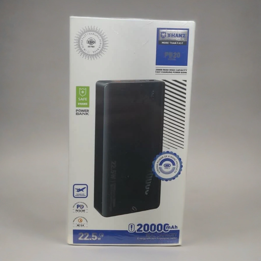 پاوربانک 20000 میلی آمپر X-HANZ مدل PB20