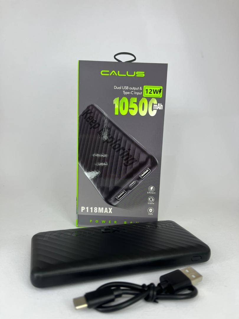 پاوربانک 10500 میلی آمپری CALUS مدل P118MAX