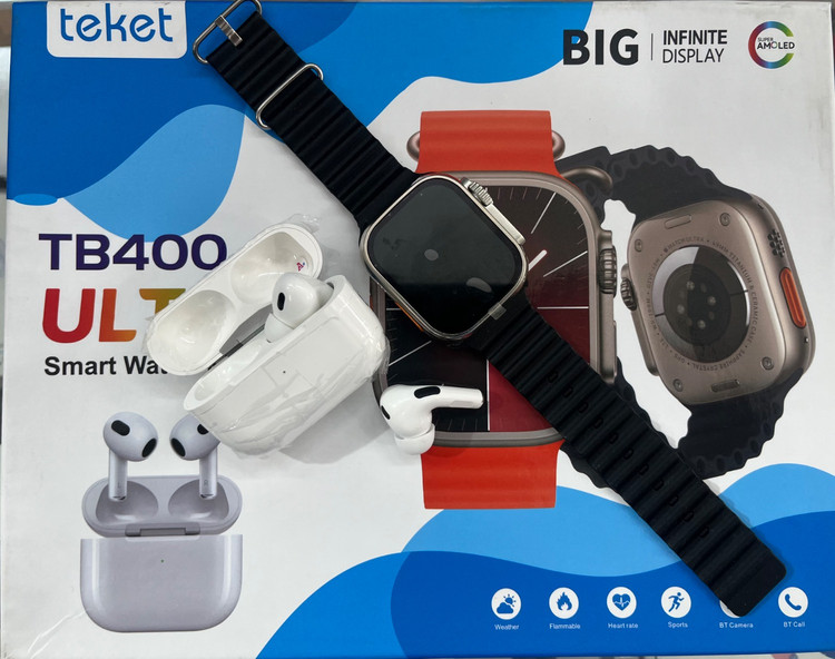 پک ساعت هوشمند TEKET مدل TB400 ULTRA3