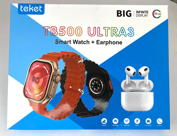 پک ساعت هوشمند TEKET TB500 ULTRA