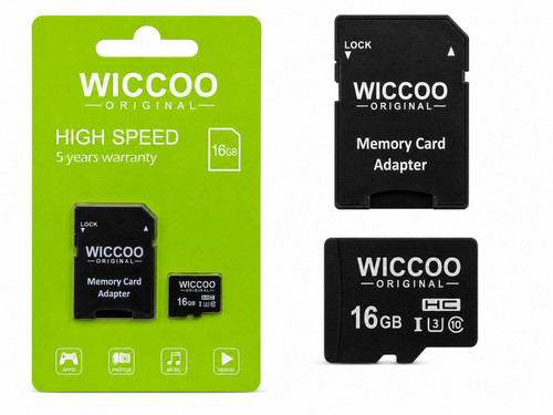 کارت حافظه WICCOO مدل U3 ظرفیت 16 گیگابایت