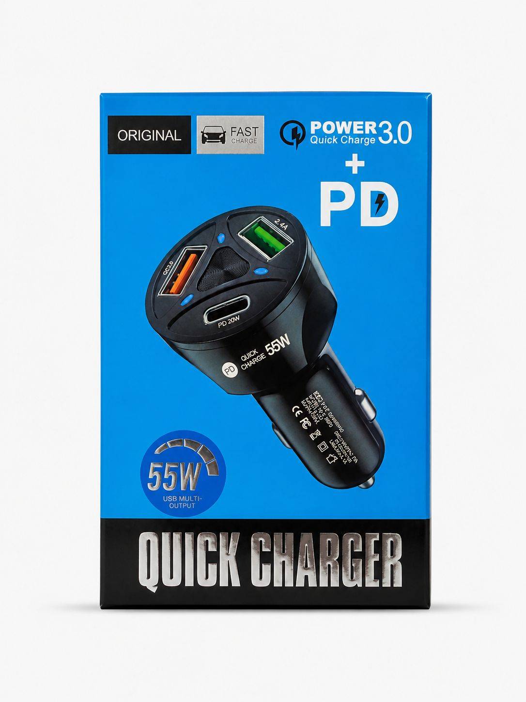 شارژر فندکی 55W مدل MLE-003