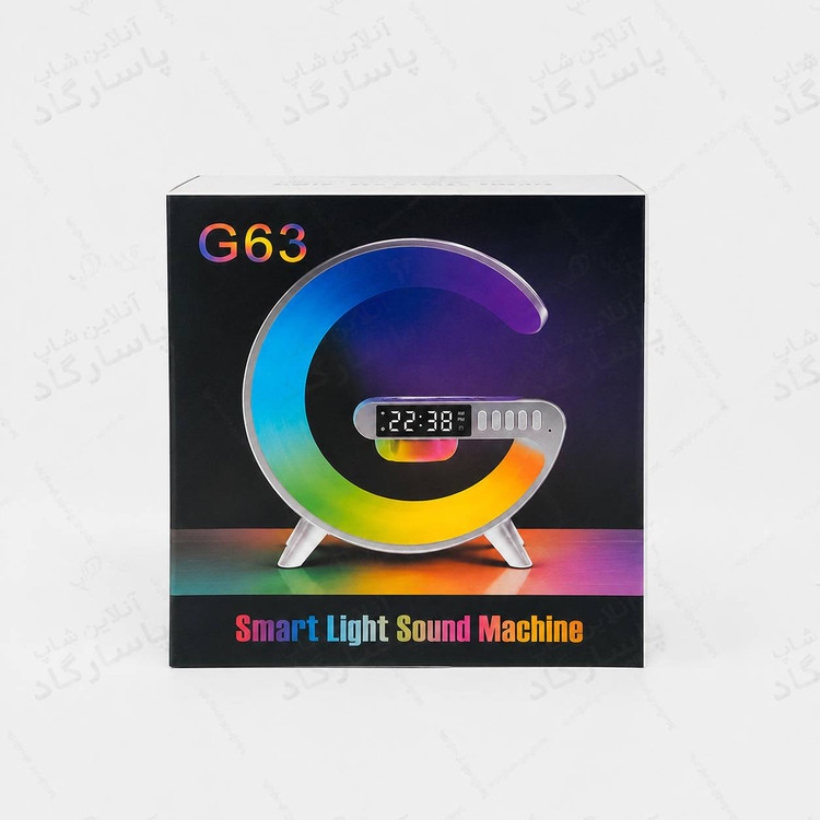 اسپیکر بلوتوثی و شارژر وایرلس مدل G63
