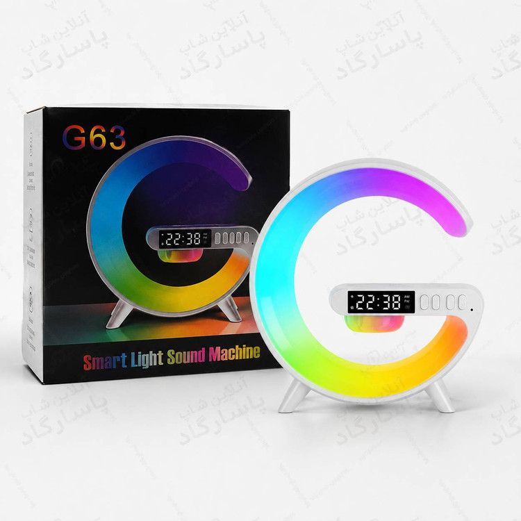 اسپیکر بلوتوثی و شارژر وایرلس مدل G63