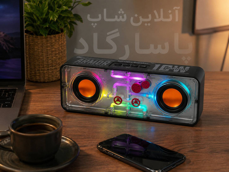 اسپیکر بلوتوثی قابل حمل مدل ARMOR A39 اصلی