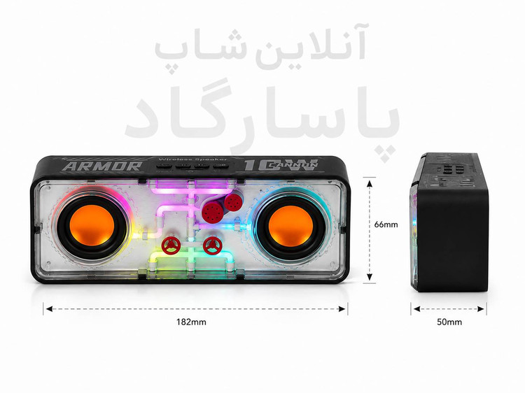 اسپیکر بلوتوثی قابل حمل مدل ARMOR A39 اصلی