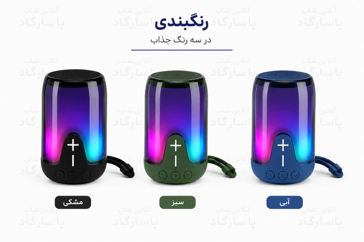 اسپیکر بلوتوثی قابل حمل پارما مدل PARMA V70