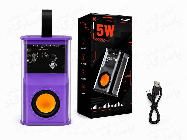 اسپیکر بلوتوثی قابل حمل مدل ARMOUR A036-PLUS اصلی
