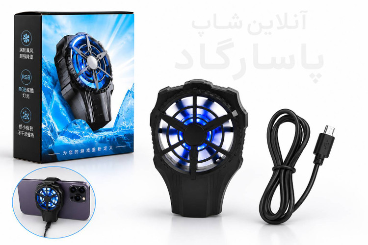 فن خنک کننده موبایل مدل AL-08 گیمینگ