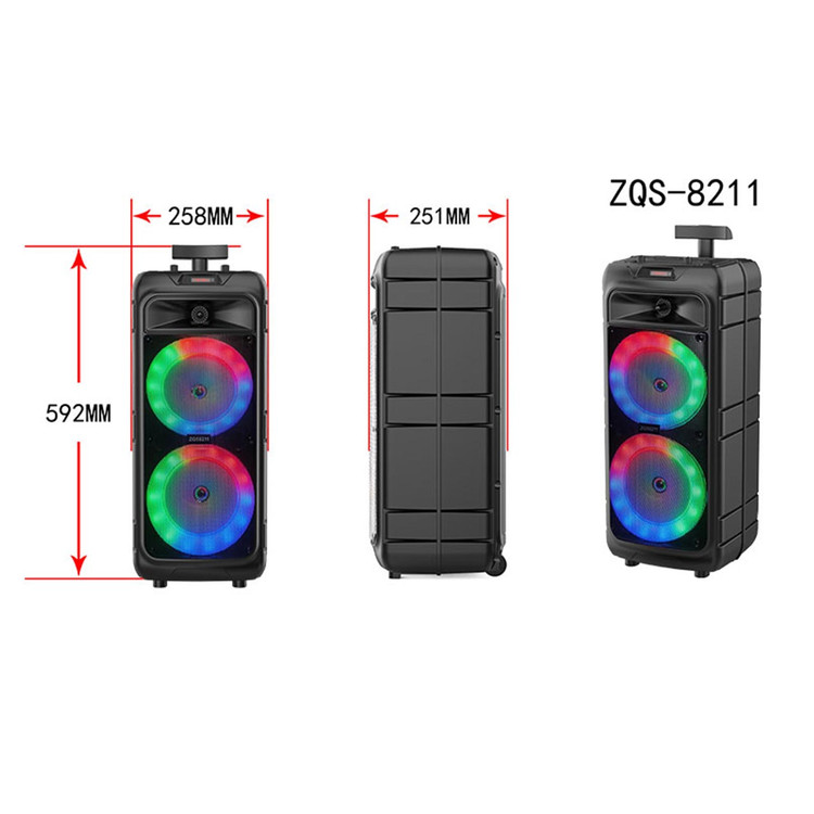اسپیکر بلوتوثی قابل حمل چمدانی SING-E مدل ZQS8211