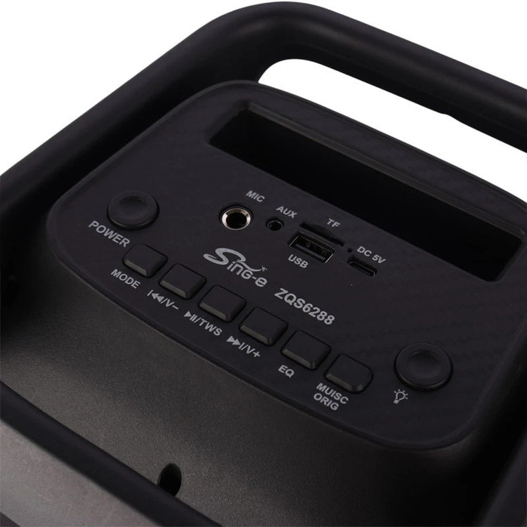 اسپیکر بلوتوثی قابل حمل SING-E مدل ZQS6288