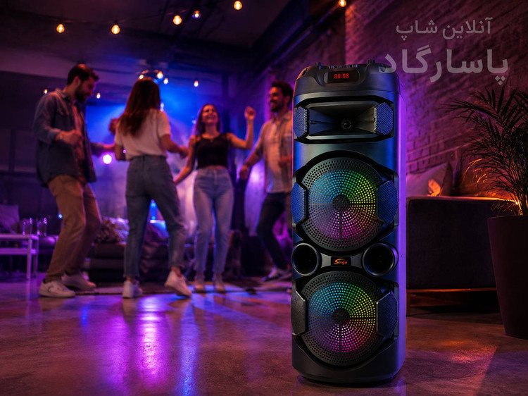اسپیکر بلوتوثی قابل حمل SING-E مدل ZQS8220S