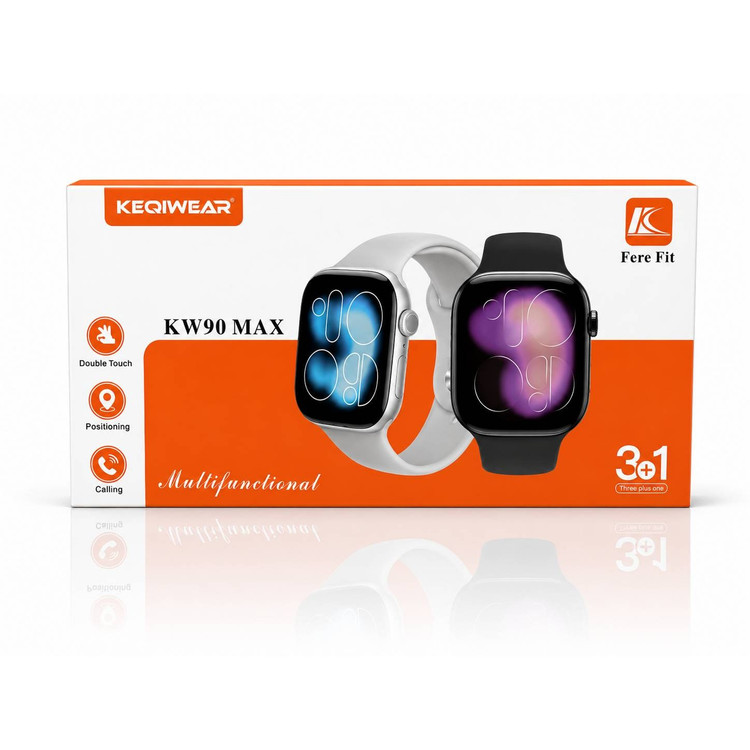 ساعت هوشمند KEQIWEAR مدل KW90 MAX