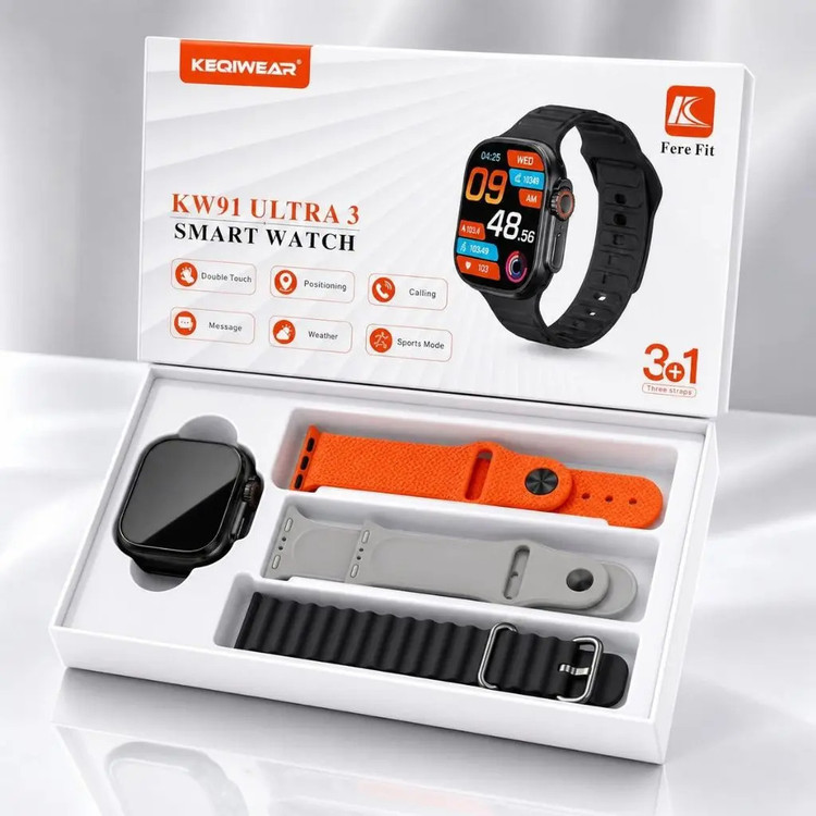 ساعت هوشمند KEQIWEAR مدل KW91 ULTRA3