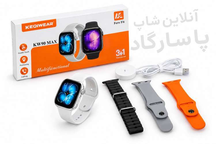 ساعت هوشمند KEQIWEAR مدل KW90 MAX