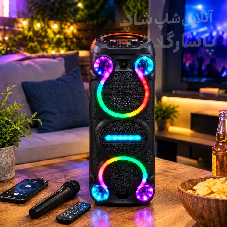 اسپیکر بلوتوثی قابل حمل SING-E مدل ZQS6302