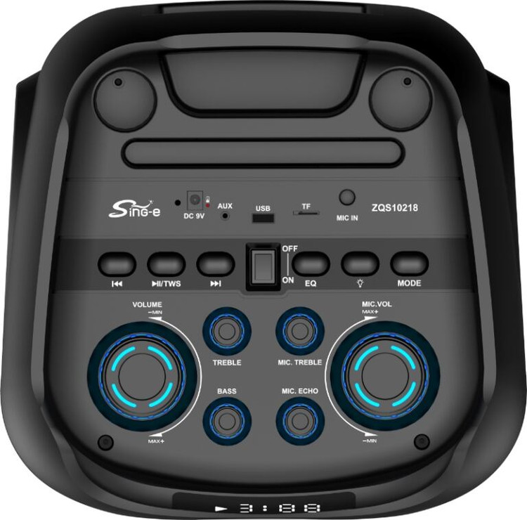 اسپیکر بلوتوثی قابل حمل SING-E مدل ZQS10218