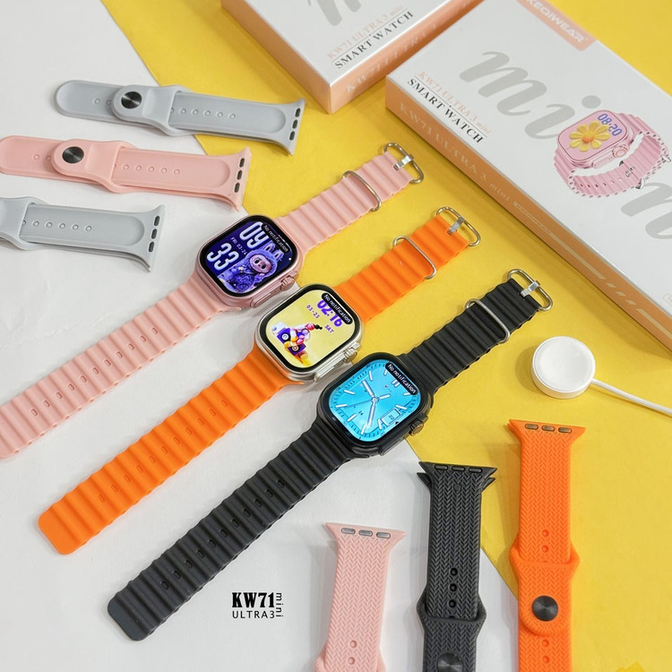 ساعت هوشمند KEQIWEAR مدل KW71 ULTRA3 mini