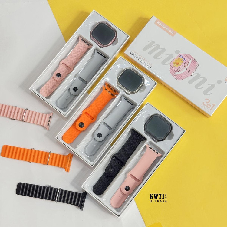 ساعت هوشمند KEQIWEAR مدل KW71 ULTRA3 mini
